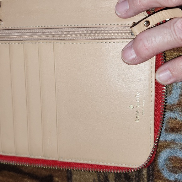Kate Spade Red Wallet - Picture 5 of 9